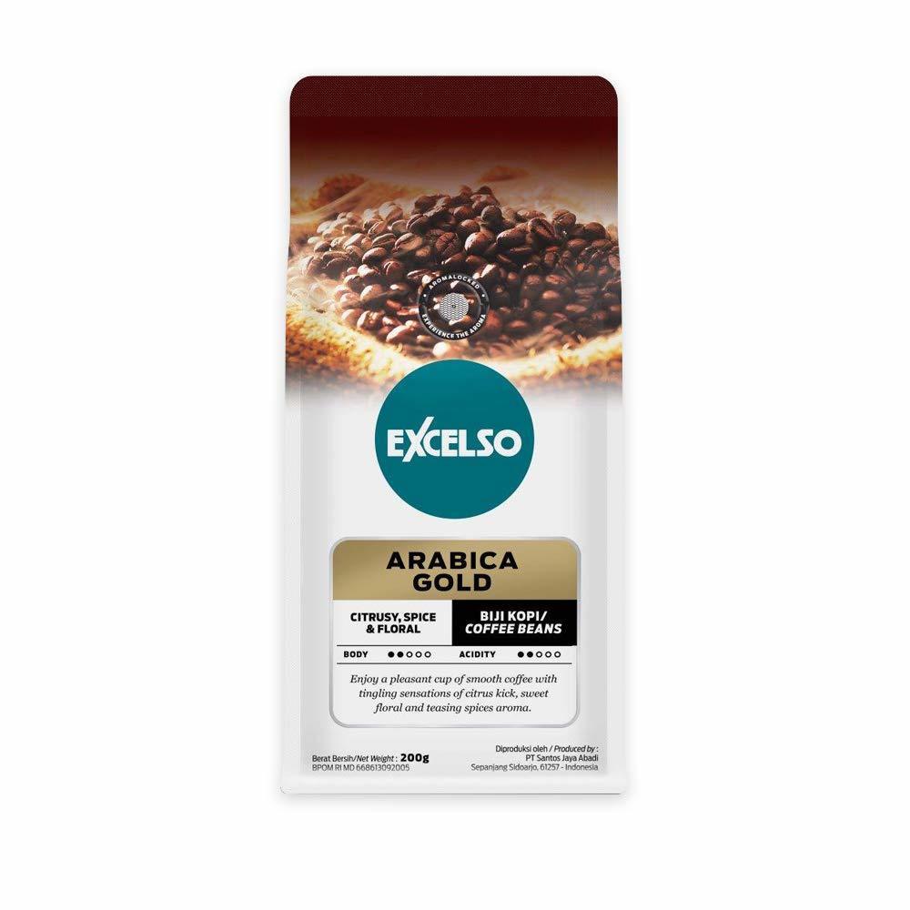 Excelso Arabica Gold, Coffee Beans, 200g (Pack of 1) - $32.21