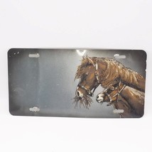 Horses License Plate Metal Front Vanity Plate - $14.84