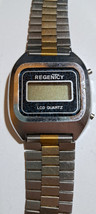 vintage Regentcy digital LCD shock protected quartz watch  Hong Kong Unt... - £15.74 GBP