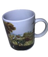 John Deere 10oz Coffee Mug Cup Farm Scene Tractor In Field Dog Country B... - £7.99 GBP