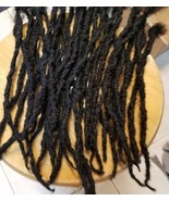 100% virgin nonprocess  Human Hair Locks handmade 80 pieces up to 10&quot; da... - £225.76 GBP