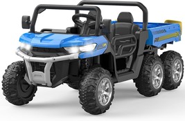 Electric Utv Vehicle With An Electric Dump Bed, A 24V 2-Seater Ride-On Dump - £365.47 GBP