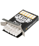 12 Piece White Chalk Set (3 Packs) - £5.17 GBP