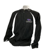 Lubbock Christian University Mens Medium 1/4 Zip Pullover Jacket Hoodie - £12.73 GBP