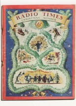 Radio Times Issue Number 9 Christmas 1932 Magazine Postcard - £4.82 GBP