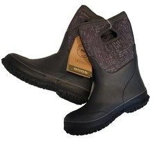 BOGS Boots Gray | Size Youth 1 1M | Unisex | Waterproof Insulation | Rain Boots - £40.08 GBP