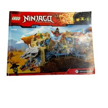 LEGO Instruction Manual ONLY LEGO 70596 Ninjago Masters of Spinjitzu - £8.88 GBP