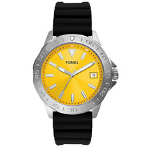Fossil Men&#39;s Bannon Yellow Dial Watch - BQ2781 - £48.90 GBP