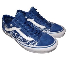 Vans Style 36 Bandana Unisex Blue Skull Skate Shoes 507698 Mens 8 / Ladies 9.5 - £28.02 GBP