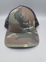 Baker Avionics Aviation Green Camo Adjustable Mesh Hat Cap One Size - £5.46 GBP