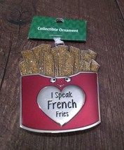 Ganz Collectable Christmas French Fries Ornament New. - £26.59 GBP