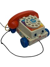 Fisher Price Chatter Phone Telephone Pull String Toy 2009 Mattel FREE SHIPPING - £13.37 GBP