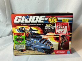 1989 Hasbro Inc GI Joe COBRA OVERLORD DICTATOR In Factory Sealed Box - $128.65