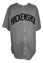 Brewster #35 Millions Movie Button Down Baseball Jersey Grey Any Size image 1