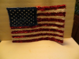 American Flag Wall Hanging 13&quot;x19&quot; - £3.17 GBP