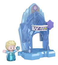 Fisher-Price Little People - Disney Frozen Elsa&#39;s Palace Portable Playset - £15.56 GBP
