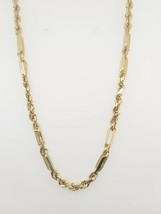 14k Yellow Gold Rope Necklace Chain - $1,450.00