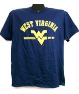 West Virginia Mountaineers Est. 1867 Navy Blue Tee Shirt Large - £11.74 GBP