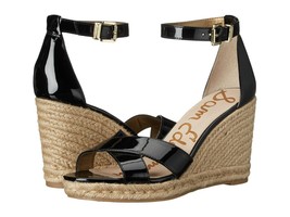 Women&#39;s Sam Edelman Brenda Wedge Sandals, E0567S1002 Sizes 5.5-10 Black ... - $89.95