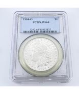 1904-O S$1 Silver Morgan Dollar Graded by PCGS as MS64 - $159.17