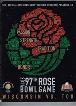 2011 Rose Bowl Game Program Wisconsin Badgers TCU Horned Frogs - £74.00 GBP
