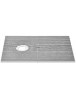 VEVOR Shower Curb Kit, 60&quot;x38&quot; Shower Pan Kit with 6.3&quot; Offset Drain, Li... - $133.49