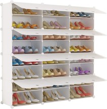 48-Pair Shoe Rack Organizer By Maginels Expandable Shoe Storage, And Closet - £72.71 GBP