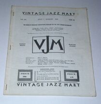 Vintage Jazz Mart Magazine Vintage July-August 1959 (UK) - $19.99