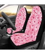 Pink Flower Floral Car Seat Covers (Set of 2) - £38.54 GBP