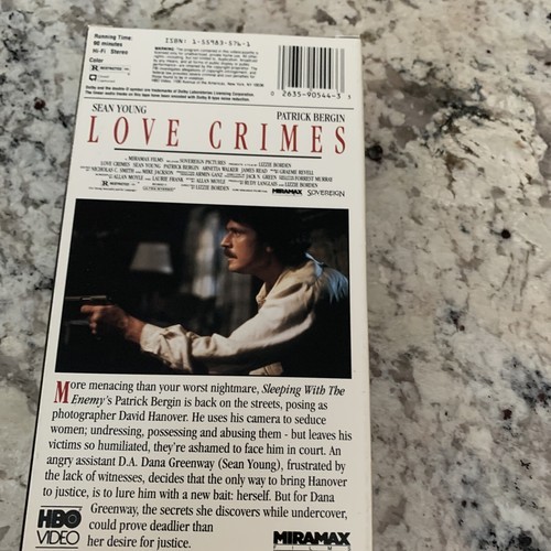 Love Crimes (VHS, 1996, R-Rated Version) Item image 4