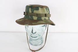 Vintage Military Type II Jungle Camouflage Hot Weather Bucket Boonie Hat Medium - £27.14 GBP