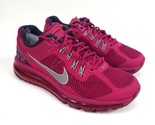 Nike Air Max+ 2013 Fuchsia Pink Running Shoes 555363-602 Womens Size 8.5 - £30.95 GBP