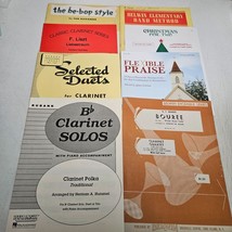 Clarinet Sheet Music/Songbook Lot of 8 Be-bop Praise Christmas Ensemble ... - $11.98