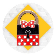 Minnie Mouse Disney Pin: Lock - $9.90