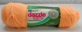 Vintage Caron Dazzleaire Creslan/Nylon Yarn - 1 Skein Color Peach #22630 - £9.04 GBP