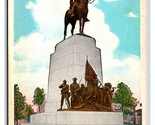 Virginia State Memorial Gettysburg Pennsylvania PA UNP WB Postcard P23 - £2.10 GBP