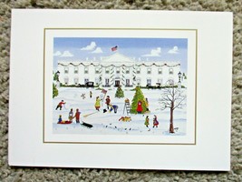 1990 NATIONAL REPUBLICAN CONGRESSIONAL COMMITTEE Christmas Card THE WHIT... - $8.99