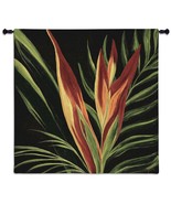 53x53 BIRD OF PARADISE Floral Tropical Flower Tapestry Wall Hanging - €151,44 EUR