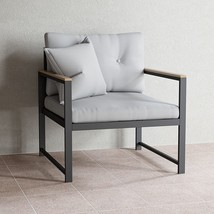 Edenbrook Cliffside Metal Patio Furniture - Mix and Match Chair Outdoor - £134.91 GBP