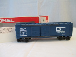Lionel Grand Trunk Double Door Box Car 6-9764 Blt. l/1976 O Gauge 3 Rail, Blue - £27.53 GBP