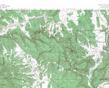 Pagosa Junction, Colorado 1957 Map Vintage USGS 15 Minute Quadrangle Top... - $21.99