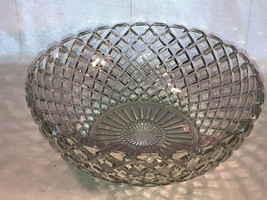 Waterford 8.25 Inch Cryustal Large Berry Bowl Mint Depression Glass - £20.08 GBP