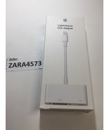Genuine APPLE Lightning to VGA adapter MD825AM/A for iPhone, iPad, or iPod - £12.50 GBP+