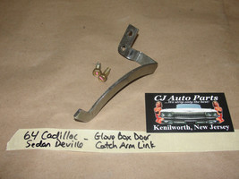 OEM 64 Cadillac Sedan Deville DASH GLOVE BOX DOOR CATCH ARM CHECK LINK - $24.74