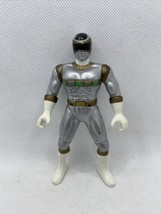 Silver Ranger 5.5” Inch Mighty Morphin Power Ranger Action Figure - 1998 Bandai - $4.30