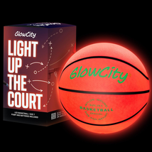 Glow in the Dark Basketball for Teen Boy - Glowing Red Basket Ball, Ligh... - $35.83