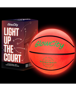 Glow in the Dark Basketball for Teen Boy - Glowing Red Basket Ball, Ligh... - $659.54 MXN