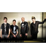 AFI Poster Flag Crash Love Band Photo - $27.32 CAD