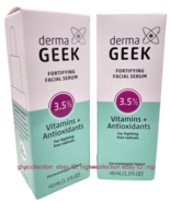 Lot 2 x Derma Geek Fortifying Facial Serum 1.3 oz ( 40 ml ) NEW IN BOX - $29.67