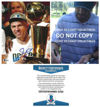 Jason Kidd signed Dallas Mavericks basketball 8x10 photo proof Beckett COA auto - £85.68 GBP